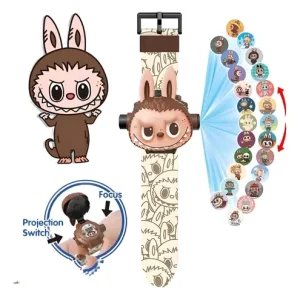 اسباب بازی ساعت مدل پروژکتوردار طرح لبوبو