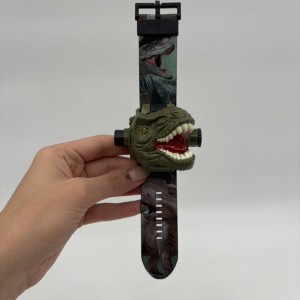 اسباب بازی ساعت مدل پروژکتوردار طرح دایناسور