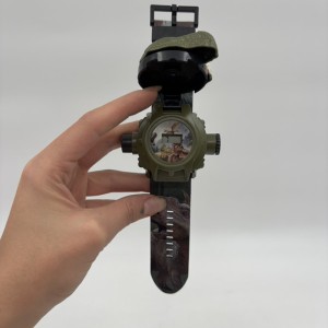 اسباب بازی ساعت مدل پروژکتوردار طرح دایناسور