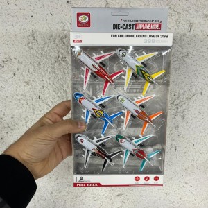 ماکت 6 عددی هواپیما مسافربری فلزی