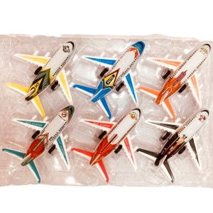 ماکت 6 عددی هواپیما مسافربری فلزی