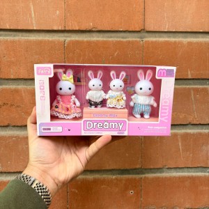 ست عروسک خرگوشی دریمی Dreamy  پک 4 عددی