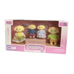 ست عروسک سگ دریمی Dreamy پک 4 عددی