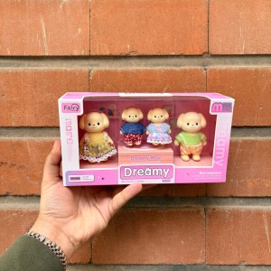 ست عروسک سگ دریمی Dreamy پک 4 عددی
