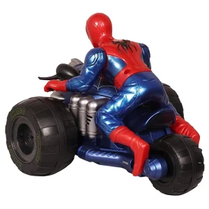 موتور آکروبات باز چراغدار طرح مرد عنکبوتی