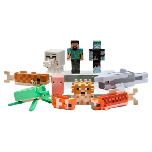 اکشن فیگور مدل ماینکرافت دریایی مجموعه 10 عددی