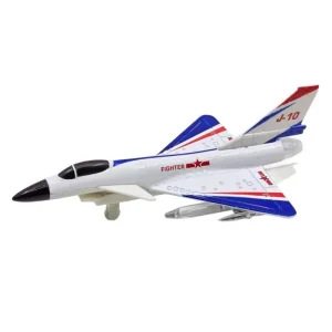 هواپیما بازی مدل جت جنگنده J10 موزیکال چراغدار