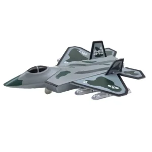 هواپیما بازی مدل جت جنگنده F22 موزیکال چراغدار