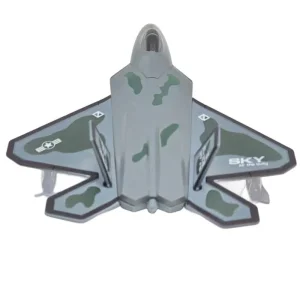 هواپیما بازی مدل جت جنگنده F22 موزیکال چراغدار