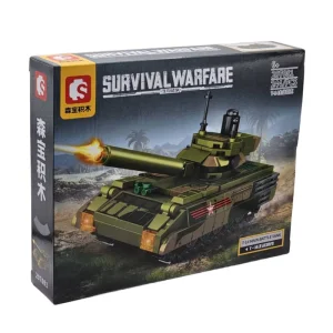 لگو تانک جنگی سیمبوبلاک طرح SEMBO BLOCK 244PCS