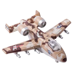 هواپیما فلزی مدل جنگنده تاندربولت موزیکال