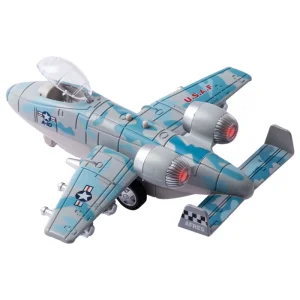 هواپیما فلزی مدل جنگنده تاندربولت موزیکال