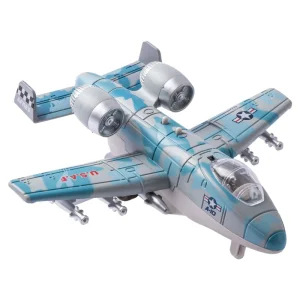 هواپیما فلزی مدل جنگنده تاندربولت موزیکال