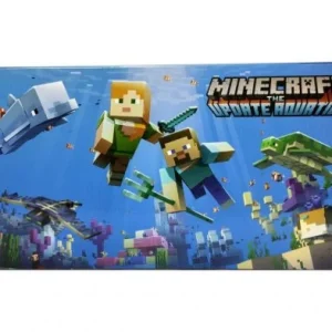 فیگور بزرگ ماینکرافت طرح زیر دریا ( در 4 طرح مختلف ) مجموعه 9 عددی بزرگ