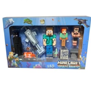 فیگور بزرگ ماینکرافت ( طرح زیر دریا ) مجموعه 9 عددی