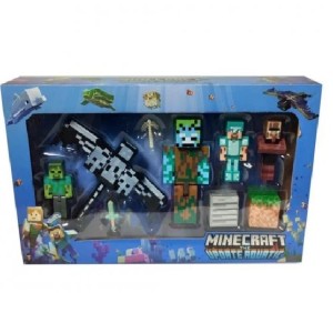 فیگور بزرگ ماینکرافت ( طرح زیر دریا ) مجموعه 9 عددی