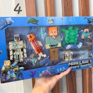 فیگور بزرگ ماینکرافت ( طرح زیر دریا ) مجموعه 9 عددی