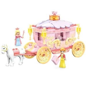 ساختنی 342 تکه سیمبوبلاک مدل اسب و کالسکه