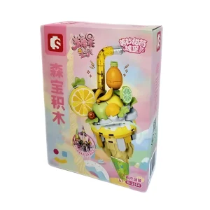 ساختنی 118 تکه سیمبوبلاک مدل بستنی لیمویی کد 615064