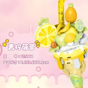 ساختنی 118 تکه سیمبوبلاک مدل بستنی لیمویی کد 615064