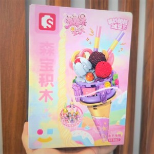 ساختنی 190 تکه سیمبو بلاک مدل شیک توت فرنگی کد 615063