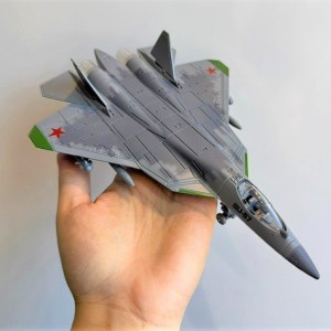 ماکت فلزی هواپیما جنگنده سوخو 57 بزرگ