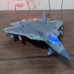 ماکت فلزی هواپیما جنگنده سوخو 57