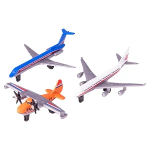 ست ماکت هواپیما فلزی بسته 6عددی