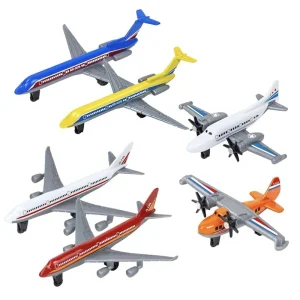 ست ماکت هواپیما فلزی بسته 6عددی