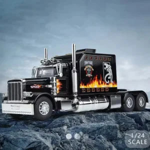 ماکت فلزی تریلی آمریکایی کنورث بزرگ