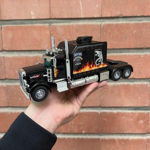 ماکت فلزی تریلی آمریکایی کنورث بزرگ