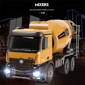 ماکت فلزی  کامیون راهسازی میکسر هوینا HUINA MIXER TRUCK
