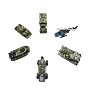 ست پارکینگ ماشین بازی مدل کانتینر 4 طبقه 24 عددی فلزی