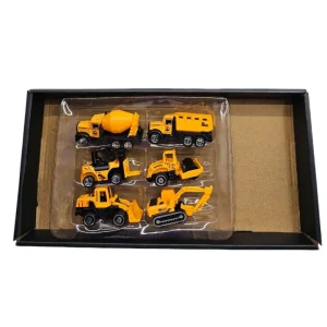 ست پارکینگ ماشین بازی مدل کانتینر 4 طبقه 24 عددی فلزی