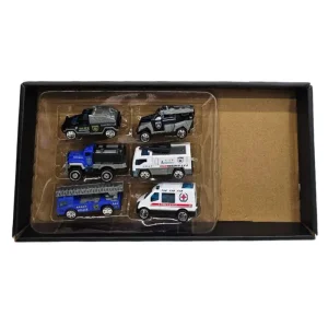 ست پارکینگ ماشین بازی مدل کانتینر 4 طبقه 24 عددی فلزی