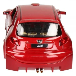 ماشین بازی مدل 206 تیونینگ شده فلزی برند ویلی