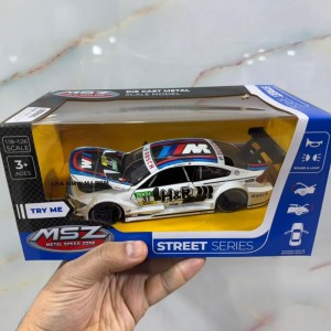 ماکت فلزی BMW M4 سایز 1 به 24 موزیکال MSZ