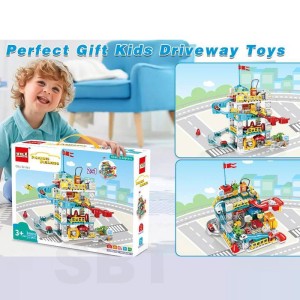 لگو  پارکینگ طبقاتی بزرگ با ماشین 2 کاره 16003