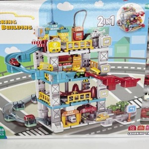 لگو  پارکینگ طبقاتی بزرگ با ماشین 2 کاره 16003