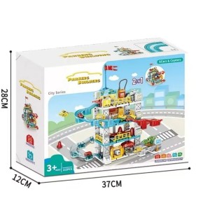 لگو  پارکینگ طبقاتی بزرگ با ماشین 2 کاره 16003