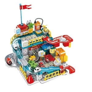 لگو  پارکینگ طبقاتی بزرگ با ماشین 2 کاره 16003