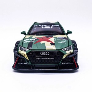 ماکت ماشین فلزی آئودی RS6 موزیکال و چراغ‌دار سایز 1 به 24