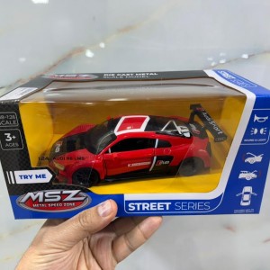 ماکت فلزی AUDI R8 LMS سایز 1 به 24 موزیکال MSZ