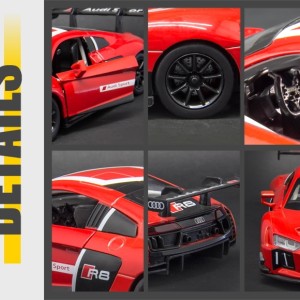 ماکت فلزی AUDI R8 LMS سایز 1 به 24 موزیکال MSZ
