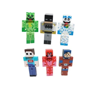 اکشن فیگور مدل ماینکرافت طرح برج پلجر مجموعه 7 عددی  ارتفاع 30 سانتی‌متر