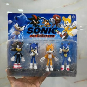فیگور مدل سونیک بسته 4 عددی