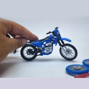 موتور سیکلت مدل کراس  با لاستیک زاپاس و پیچ گوشتی مقیاس 1:18 Genel Markalar