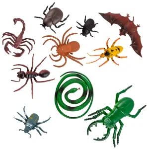 فیگور طرح حشرات مجموعه 10 عددی با مار