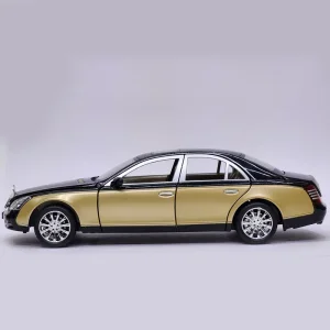 ماشین فلزی 1 به 24 بنز میباخ کلاسیک موزیکال