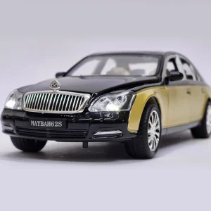 ماشین فلزی 1 به 24 بنز میباخ کلاسیک موزیکال